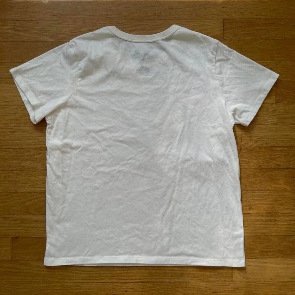 Budweiser White Graphic T-Shirt, Women's Large - Picture 6 of 6